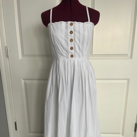 Free people white poplin dress - Picture 1 of 3